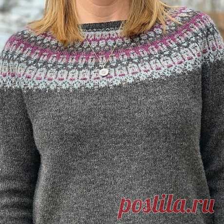 Джемпер Lunenburg. Дизайн Pullover Amy Christoffers