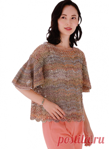 Весна & Лето от Lets Knit Series 80601 2019
Летние модели жакетов и джемперов, связанные крючком, - это идеальное сочетание красоты и практичности. 

Благодаря разнообразию узоров и текстур, такие вещи выглядят очень стильно и оригинально, подчеркивая индивидуальность. 

Кроме того, крючком связанные изделия легко адаптируются под любой стиль - от повседневного до вечернего, что делает их универсальным выбором для летнего гардероба.