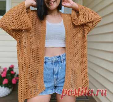 Lace Cardigan pattern- a lightweight cardigan for summer - KnitcroAddict