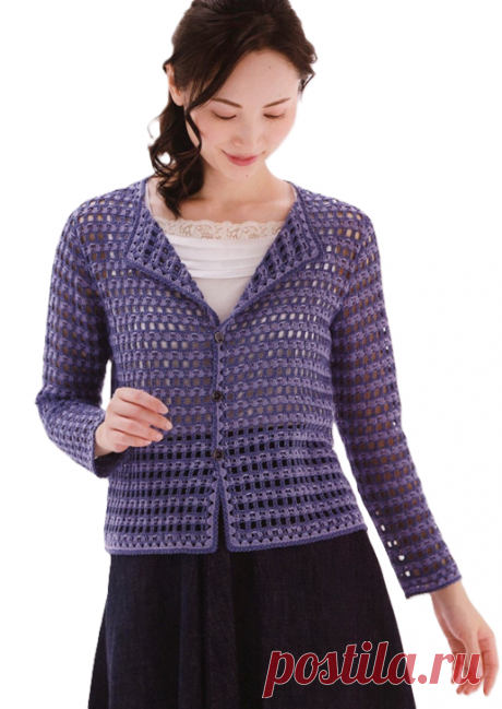 Весна & Лето от Lets Knit Series 80601 2019
Летние модели жакетов и джемперов, связанные крючком, - это идеальное сочетание красоты и практичности. 

Благодаря разнообразию узоров и текстур, такие вещи выглядят очень стильно и оригинально, подчеркивая индивидуальность. 

Кроме того, крючком связанные изделия легко адаптируются под любой стиль - от повседневного до вечернего, что делает их универсальным выбором для летнего гардероба.